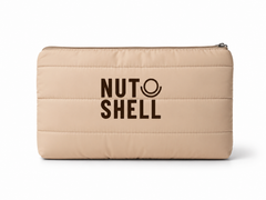 "In a Nutshell" Washbag - Beige