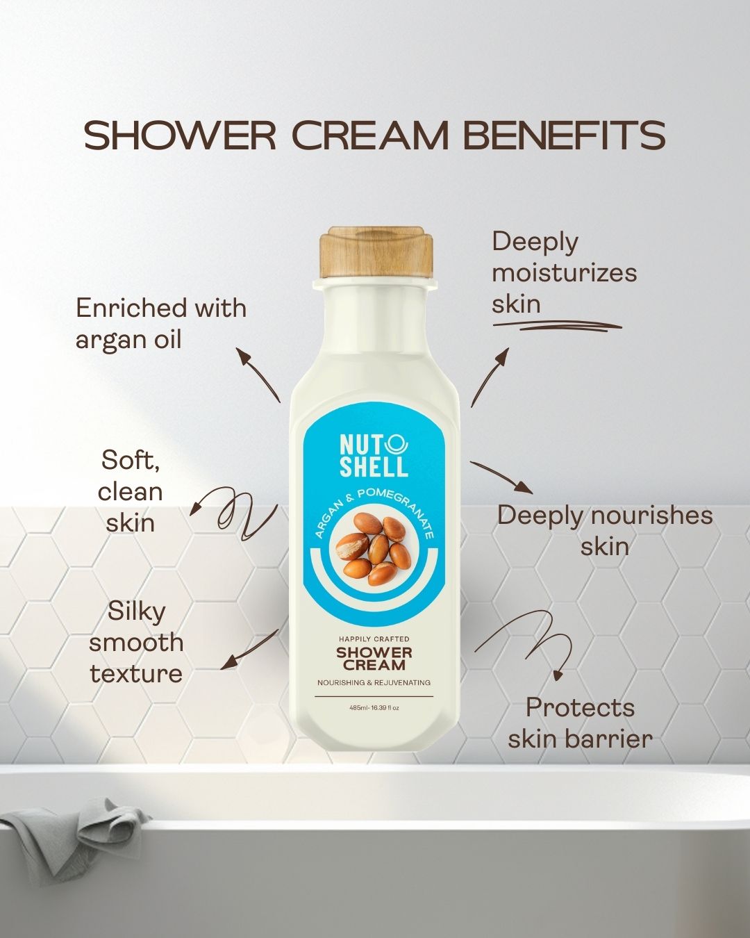 Argan & Pomegranate - Shower Cream