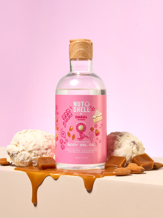 Nutshell x Dara's Body Gel Oil 250 ml